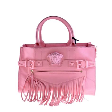 Pink Versace Handbags 